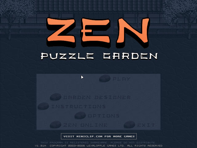 Uڻ@(Zen Puzzle Garden)ӲP؈D0
