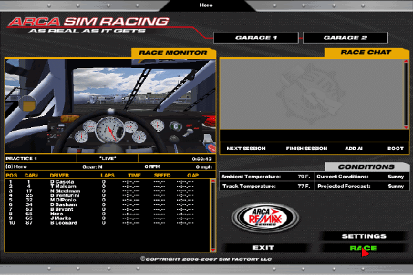 ARCA模拟赛车2008(Arca Sim Racing 2008) 英文免安装版截图1