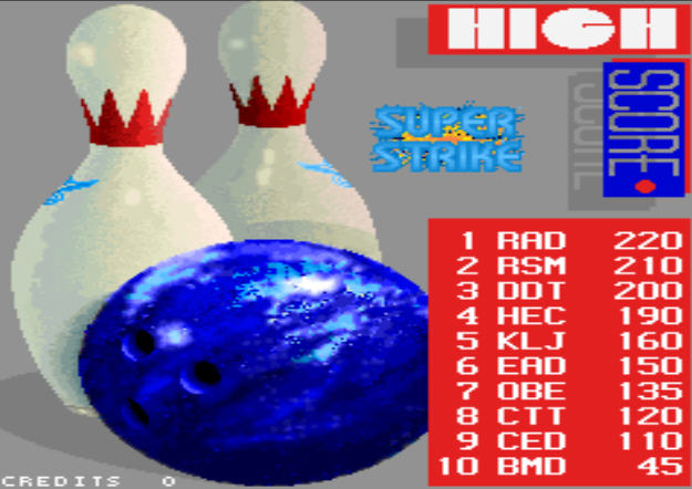 g(  Super Strike Bowling)ӲP؈D0