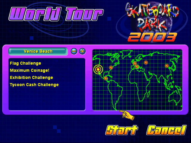 湫@ӢѲِ(Skateboard Park Tycoon World Tour 2003)ӢӲP؈D0