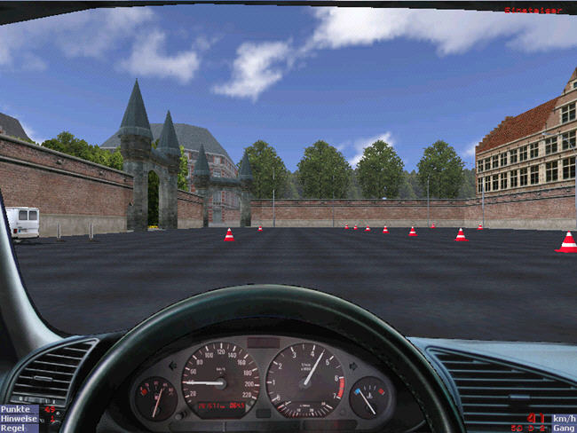 学习汽车驾驶的严肃游戏|3D模拟驾校v5.0英文