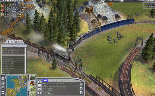ϯ÷F·(Sid Meier's Railroads)GɫӢİ؈D1