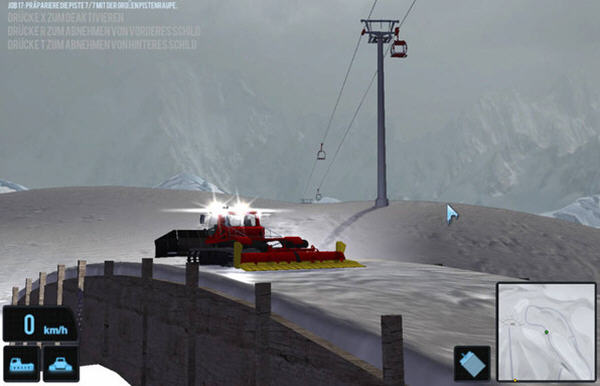 ѩĎ܇ģM2011(Snowcat Simulator 2011)ӢӲP؈D1