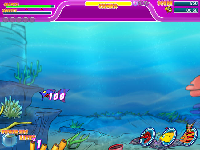 海底吞噬鱼英文版下载|一款海底休闲小游戏|(G