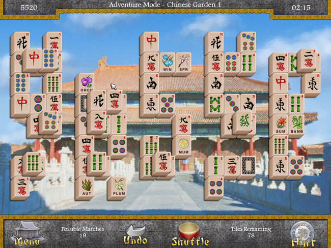 麻将骨牌传奇英文版下载|街机上中国龙的麻将