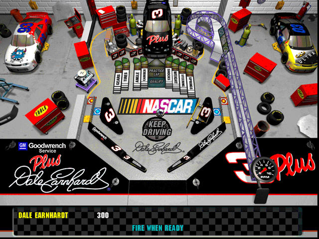 녽zD(3D Ultra NASCAR Pinball)؈D0