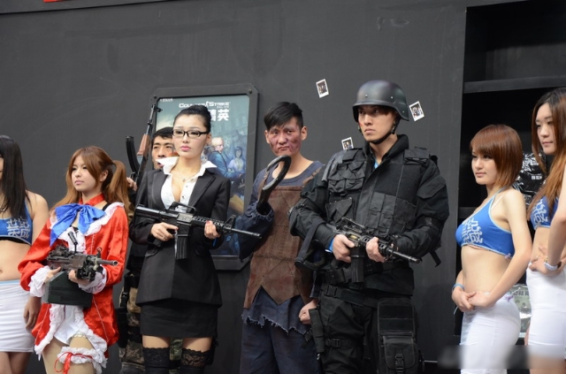 WCG昆山开幕各色世界美女有致博人凹凸首页2014美女眼球年图片