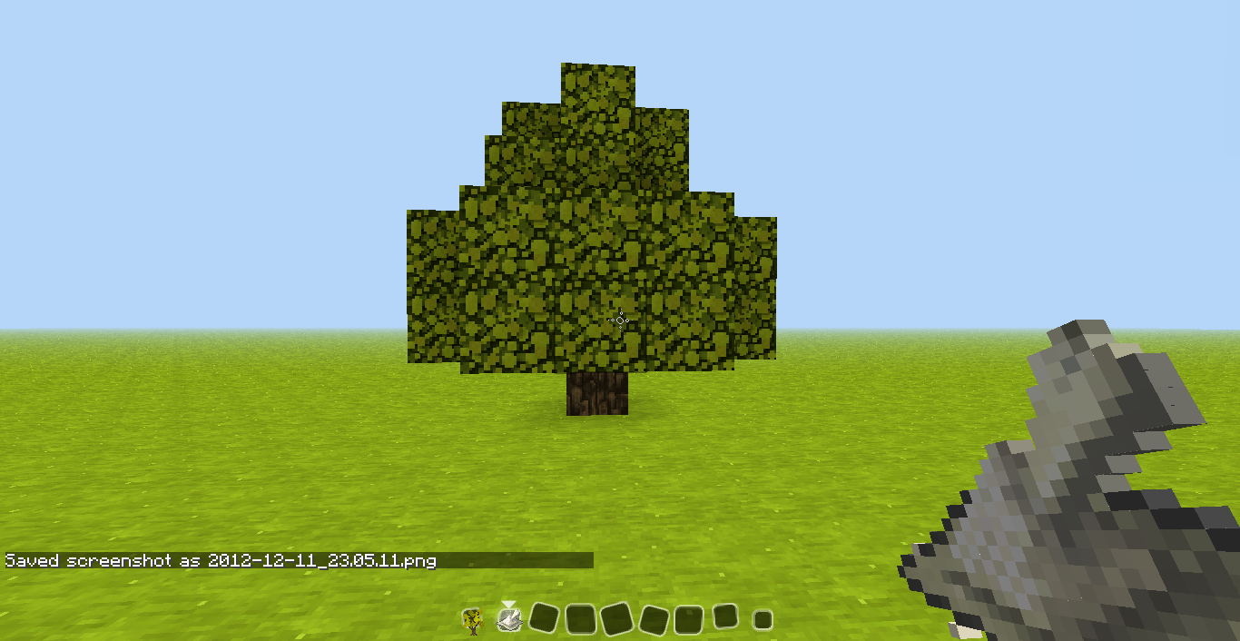 我的世界做树屋方法