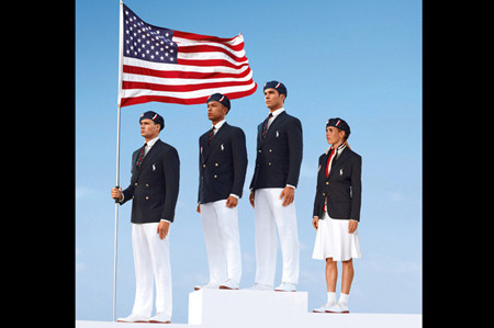 伦敦奥运会各国队服大盘点 舌尖上的番茄鸡蛋