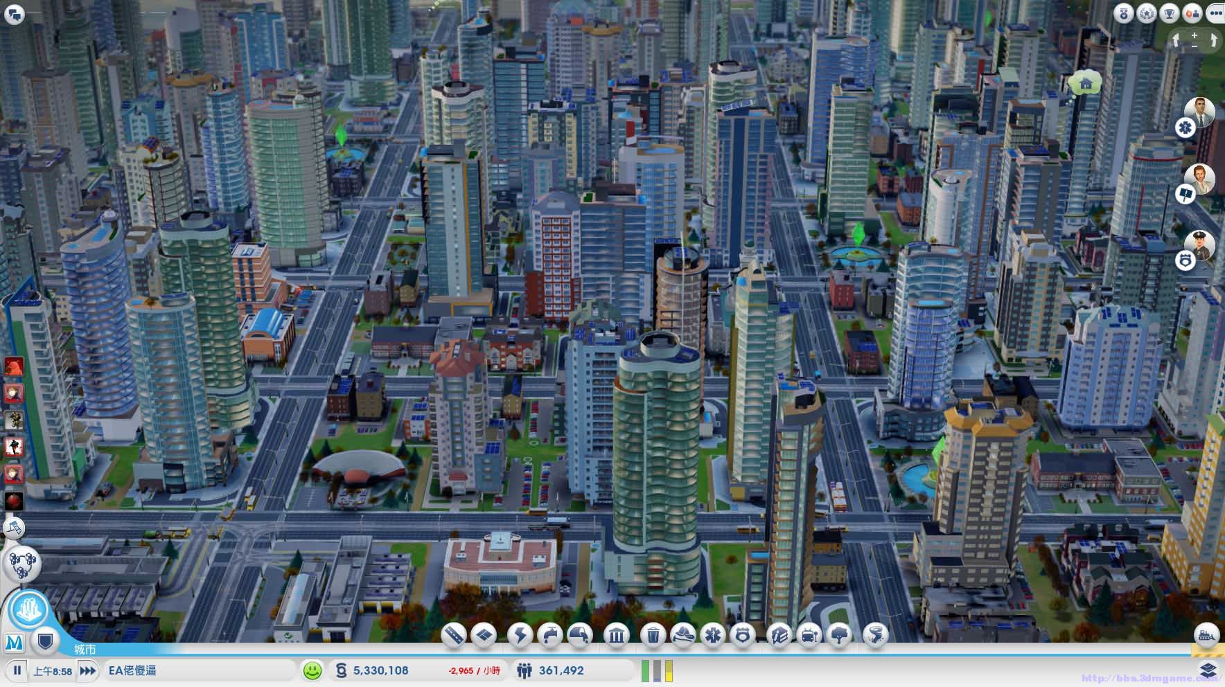 模拟城市5完美布局