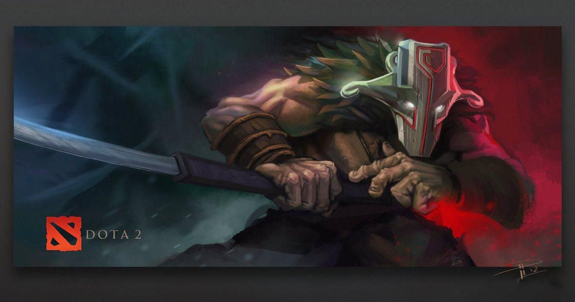 剑圣化身面具男 《DotA2》主宰图赏霸气逼人 第 1 页_乐游网