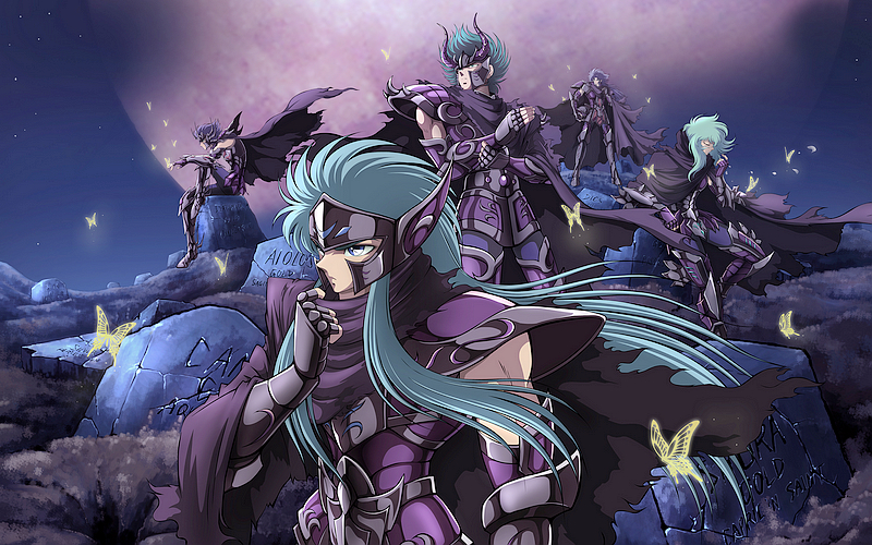 《圣斗士星矢》粉丝手绘图 高度还原适合收藏