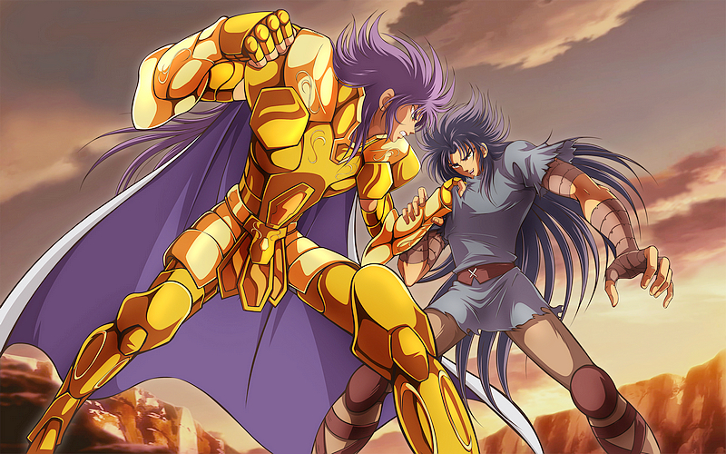 《圣斗士星矢》粉丝手绘图 高度还原适合收藏