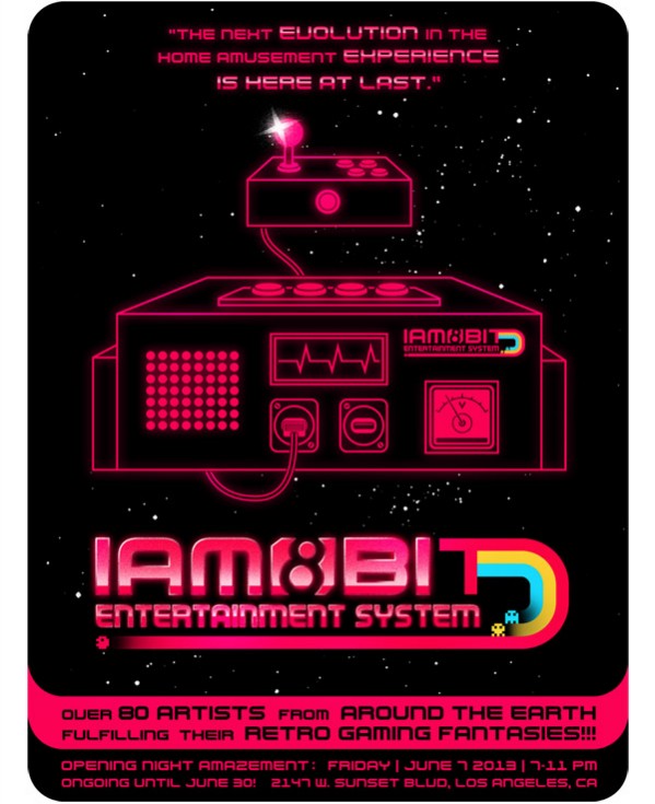 Iam8bit 'Entertainment System' features art inspired by 1980s games