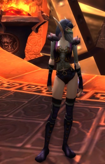 wow性感布甲幻化套装搭配