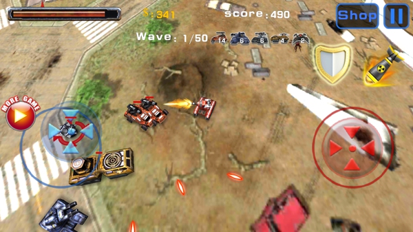 Tank Fight War 2014(̹˴Ҷ)v1.0ͼ1