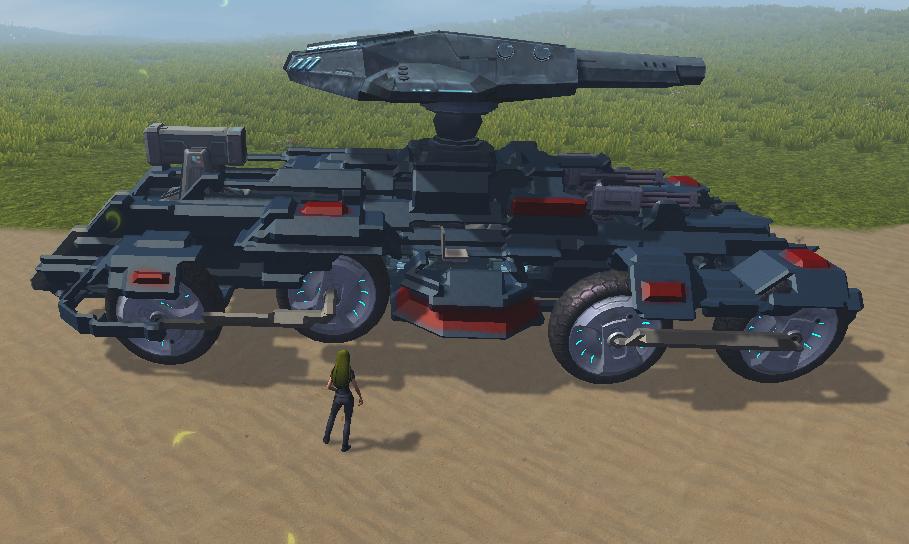 星球探险家重装未来运兵车mod