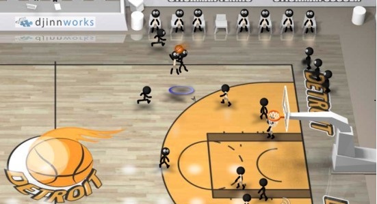  Screenshot 2 of Stickman Basketball v1.2 (unlock all levels)