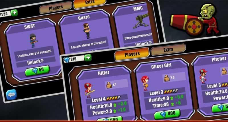 棒球VS僵尸汉化破解版v1.4截图0