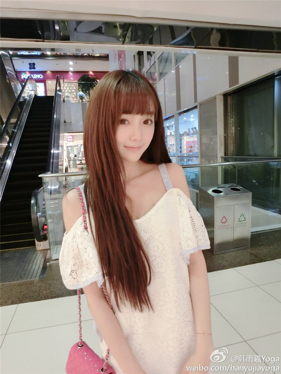 超卡哇伊小美女韩雨嘉可爱自拍照