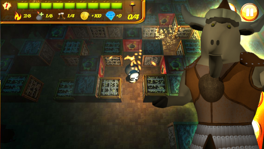 英雄熊猫:暗黑之地 无限炸弹版