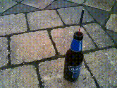 搞笑gif动图(12月22日) 现实和理想的差距 胸器妹子蹦蹦跳跳