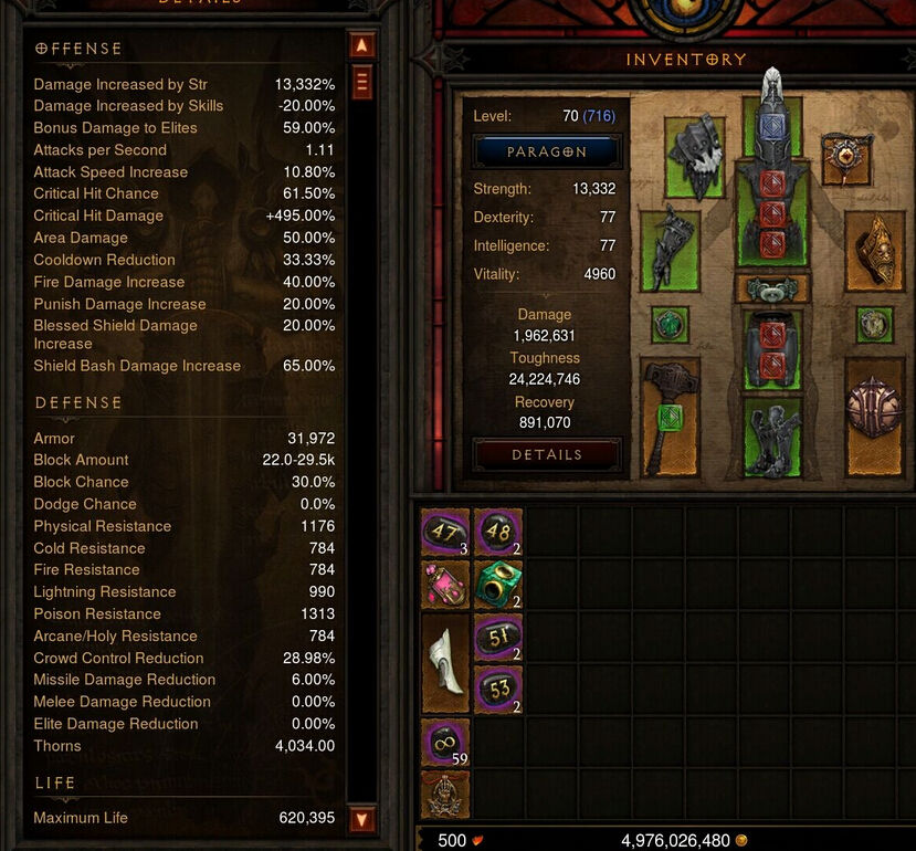 暗黑3国服圣教军主流流派配置与心得