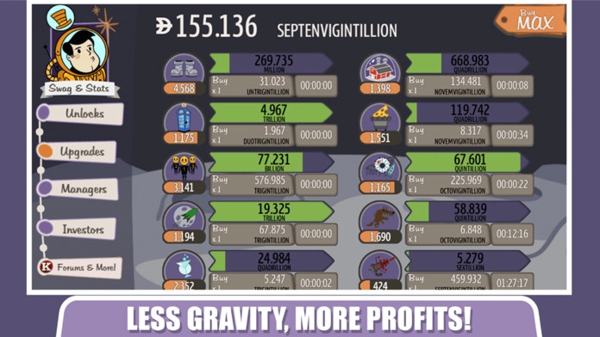 AdVenture Capitalist!(޾ʱ)v1.1.0׿ͼ0