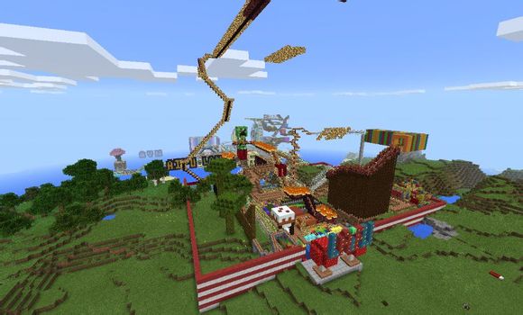 我的世界大型游乐园地图 下载