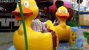 这鸭子是嗑了药吗?