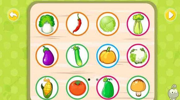 宝宝认蔬菜手机游戏|宝宝认蔬菜app下载2.0_乐