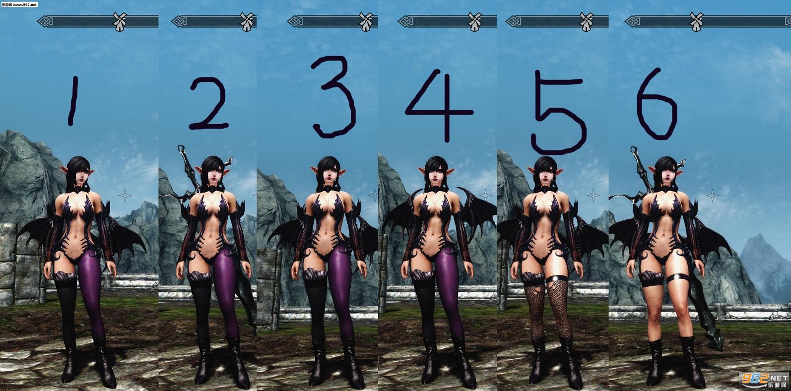 上古卷轴5绅士魅魔铠甲mod