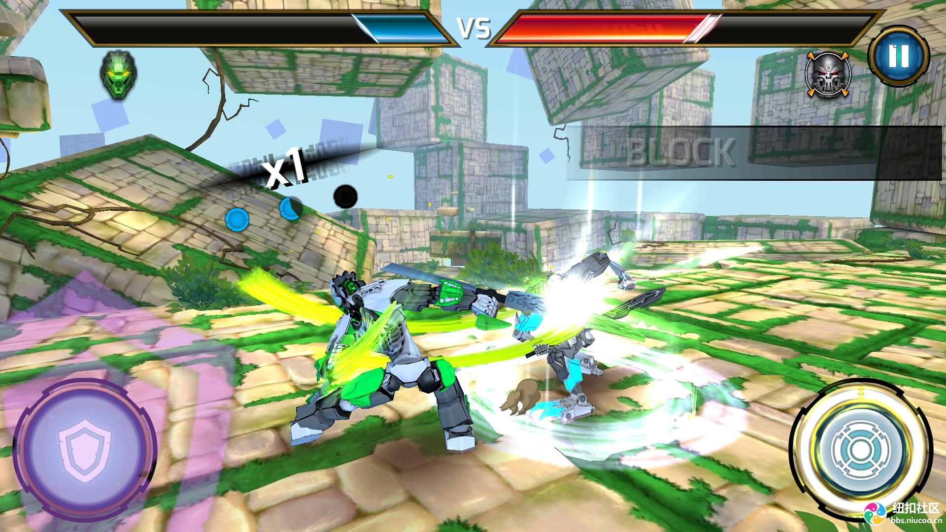 乐高生化战士2 LEGO BIONICLE 2无限水晶修改版v1.0.1截图0