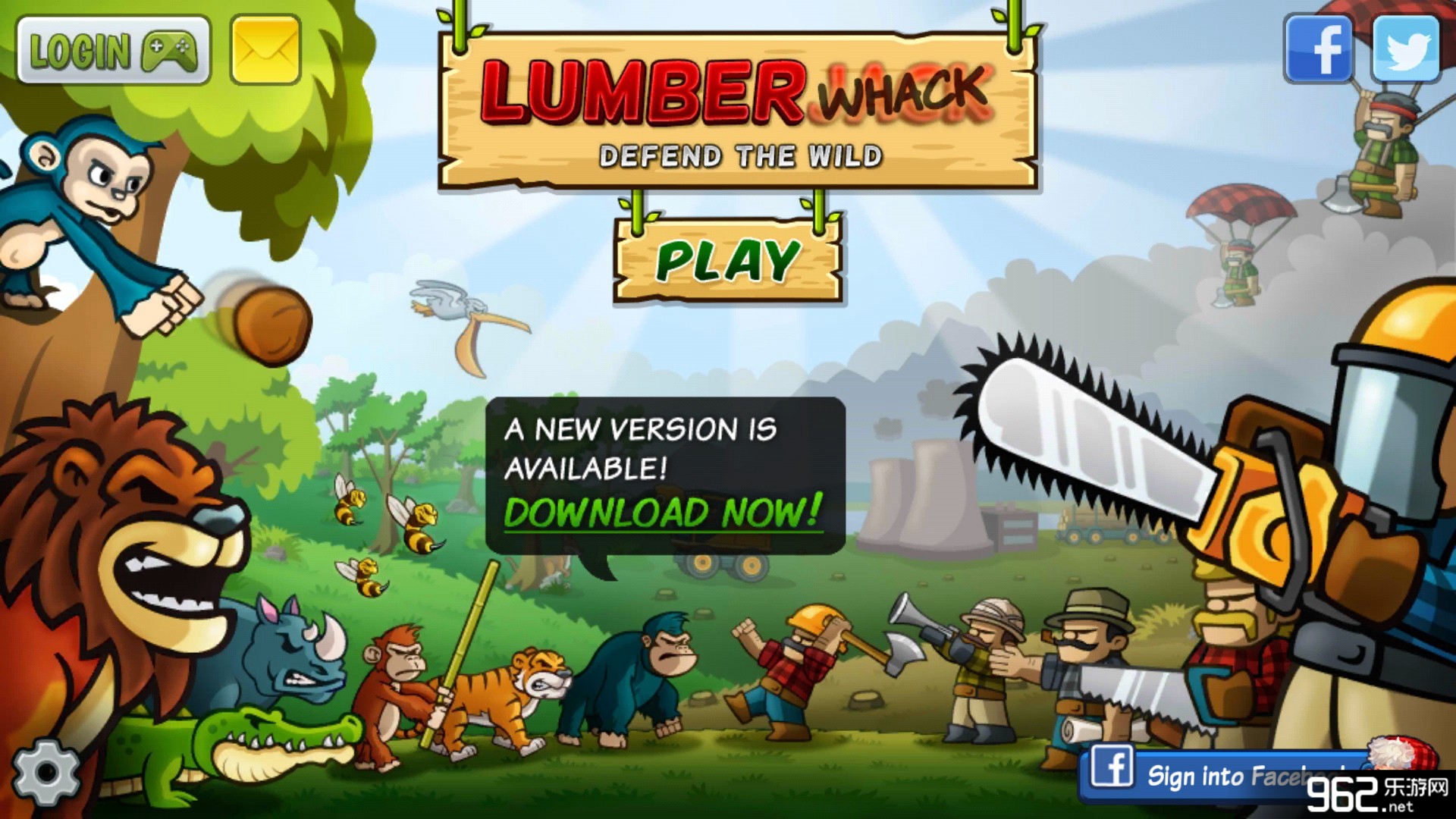 ɭַսӴ Lumberwhack: Defend the Wild޵޸İv3.3.1ͼ0