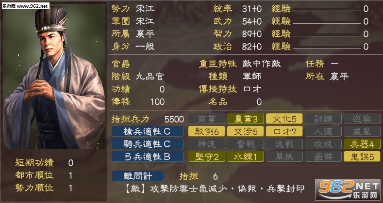 三国志13水浒武将包