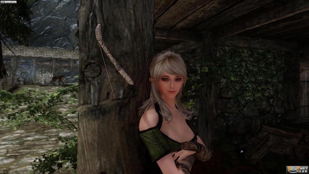 上古卷轴5精灵弓箭手萨曼莎詹纳独立随从MO