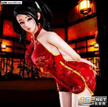 honeyselect性感红色短旗袍mod
