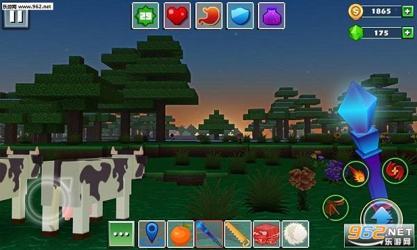 方块世界汉化无限金币钻石版