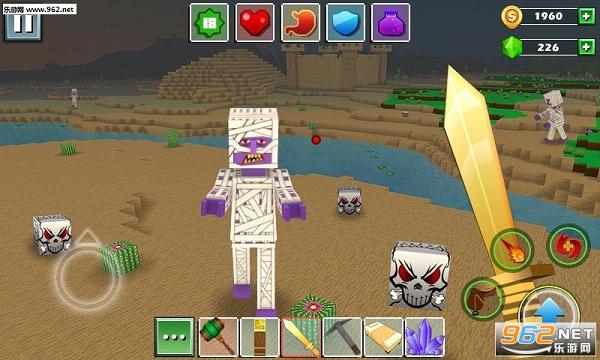 方块世界汉化无限金币钻石版