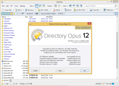 Դ(Directory Opus Pro v12)30ظƽⲹ