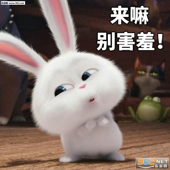 你知不知道你很过分兔子表情包图片大全|期待的搓搓手兔子表情包胖砸下载-乐游网游戏下载