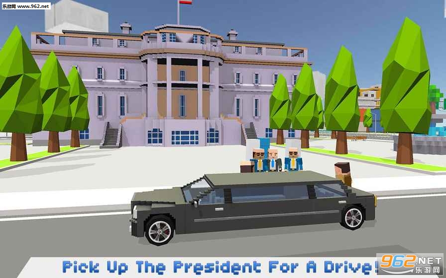 Mr. Blocky White House Driver(׹˾)v1.2ͼ0