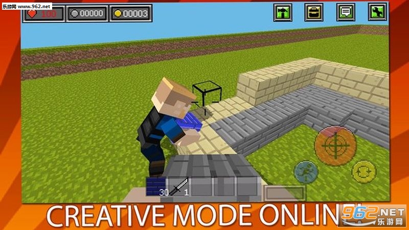 սOnlineϷֻv1.1(Combat Blocks Survival Online)ͼ1