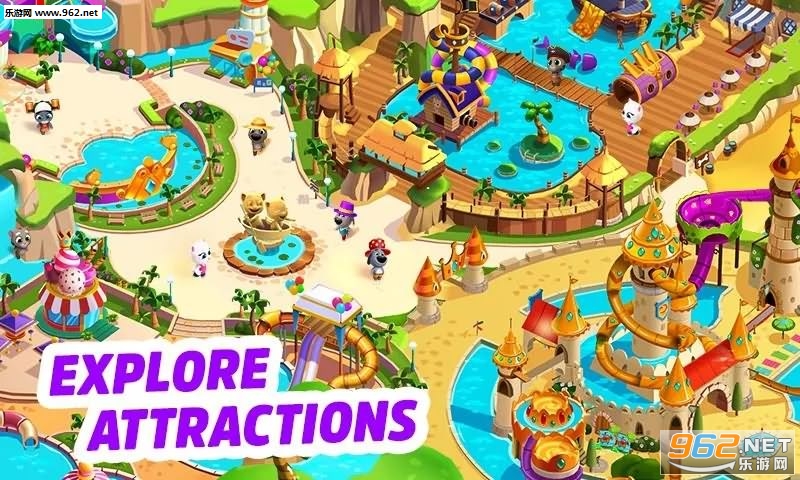 汤姆猫水上乐园内购破解版|汤姆猫水上乐园破解版下载v1.0.1.52_乐游网安卓下载