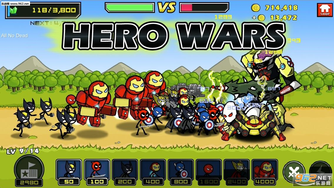 HERO WARS: Super Stickman(Ӣս˷׿)v1.0.1ͼ0