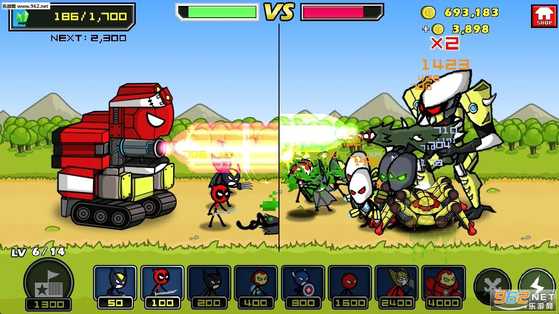 HERO WARS: Super Stickman(Ӣս˷׿)v1.0.1ͼ3