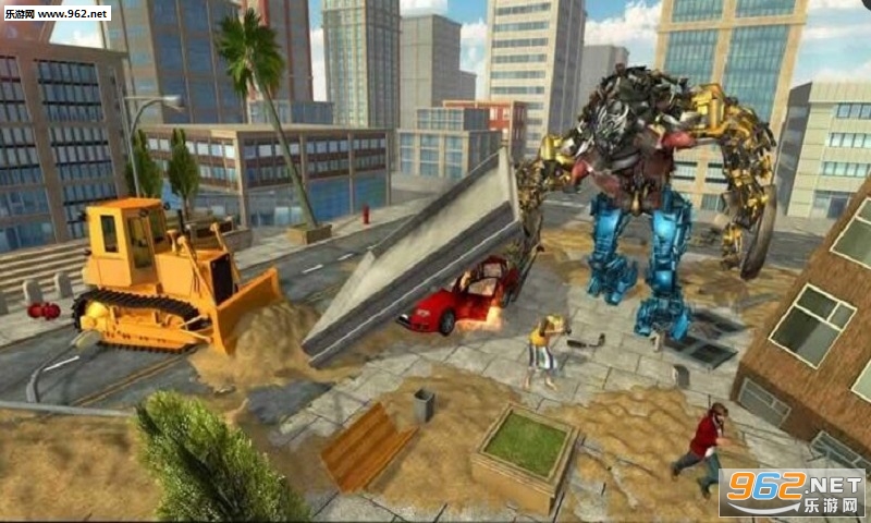 Excavator Crane Robot Transformation City Survival(ھC׃ΙC˝h)v1.0.2؈D1
