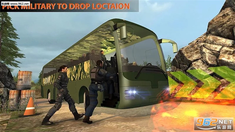 Real Offroad US Military Coach Transporter sim(ʵԽҰģ׿)v1.0.1ͼ1