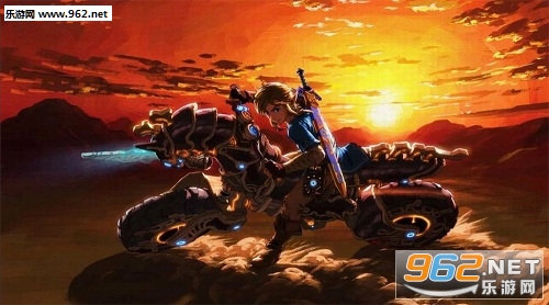 《塞尔达传说：荒野之息》英杰之诗DLC帅气摩托登场