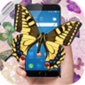 Butterfly in Phone Lovely joke(ֻapp)